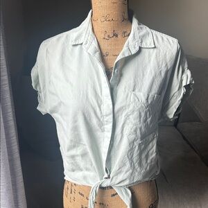 Cloth & Stone Tie Front Top